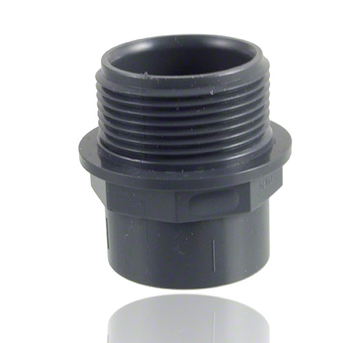 PVC U Reduzierst&uuml;ck, Gewindestutzen/Gewindemuffe
