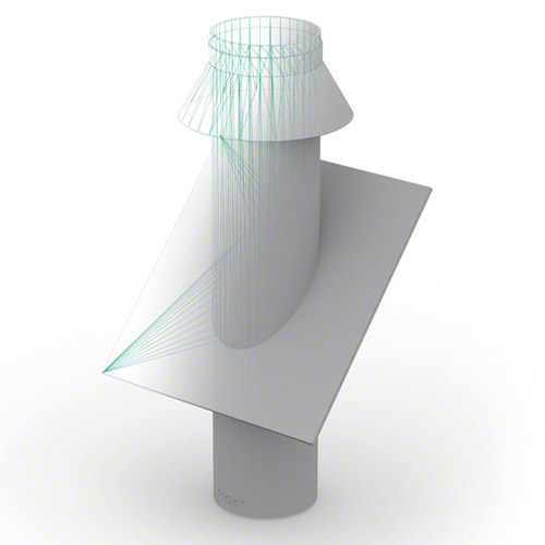 PP Dachaufsatz 23&deg;-45&deg;
