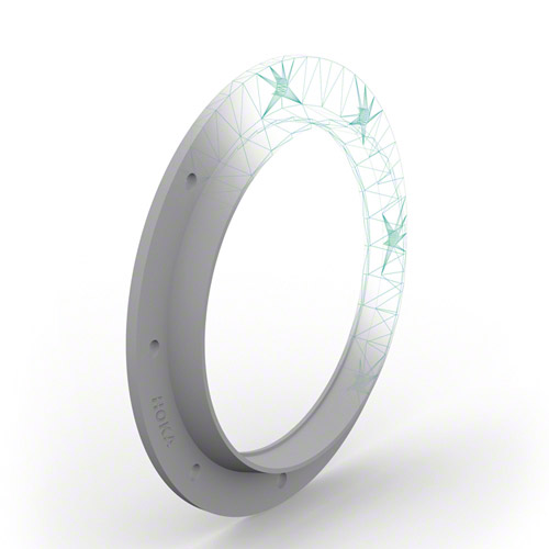 PP-EL-s Flansch mit Muffe, elektrisch leitf&auml;hig