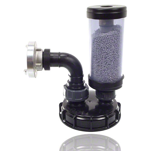 IBC-Schraubkappe DN 150 mit Bef&uuml;llanschluss C-Kupplung und S&auml;uredunstabscheider